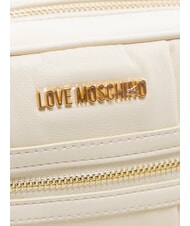 LOVE MOSCHINO CAMERA BAG Mini sac à bandoulière Ivoire - Sacs pour Femme - 3