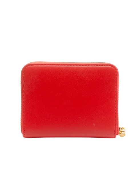 LOGO ITALICS Portefeuille zippé ROUGE - Portefeuilles Femme