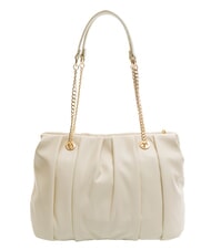 LOVE MOSCHINO ZIPPER Sac à bandoulière Ivoire - Sacs pour Femme - 4