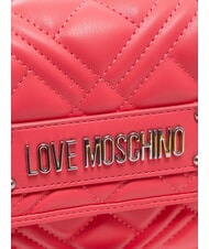 LOVE MOSCHINO QUILTED S Mini sac à bandoulière fuchsia - Sacs pour Femme - 3