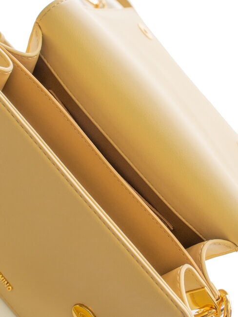 CURSIVE LOGO Sac à bandoulière avec bandoulière beige - Sacs pour Femme