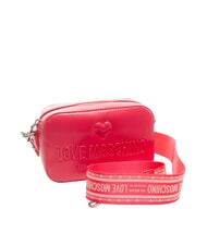 LOVE MOSCHINO MADE WITH LOVE Mini sac à bandoulière fuchsia - Sacs pour Femme - 2