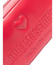 LOVE MOSCHINO MADE WITH LOVE Mini sac à bandoulière fuchsia - Sacs pour Femme - 3