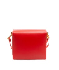 LOVE MOSCHINO CURSIVE LOGO Sac à bandoulière avec bandoulière ROUGE - Sacs pour Femme - 4