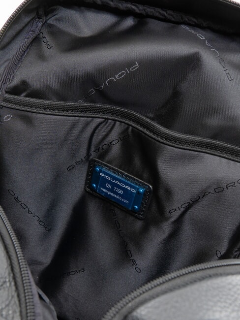 VIBE Sac à bandoulière en cuir Noir - Sacs en Bandoulières pour Homme