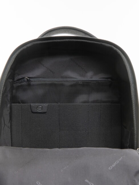 URBAN BTOB Sac à dos en cuir pour ordinateur portable 15,6" Noir - Sacs à dos pour ordinateur portable