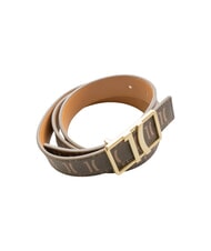 ALVIERO MARTINI PRIMA CLASSE MONOGRAM Ceinture à boucle avec logo foncé - Ceintures - 3