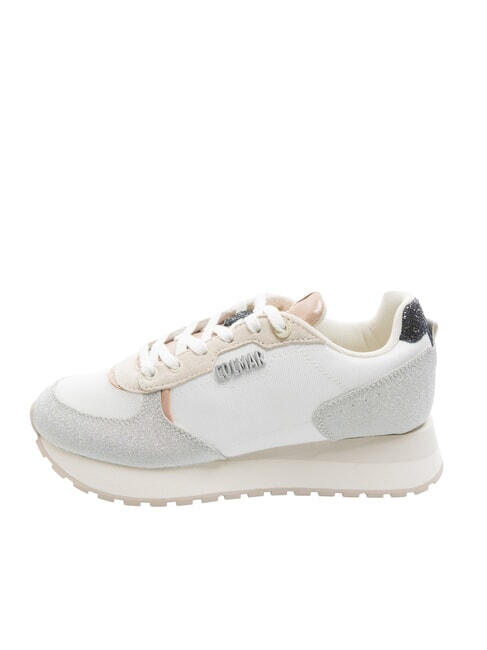 TRAVIS JESSY Baskets blanc/rose blush - Chaussures Femme