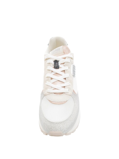 TRAVIS JESSY Baskets blanc/rose blush - Chaussures Femme
