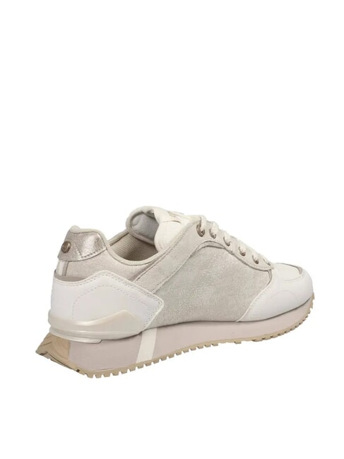 TRAVIS PLUS SAVANNAH Baskets blanc cass&eacute;/beige - Chaussures Femme