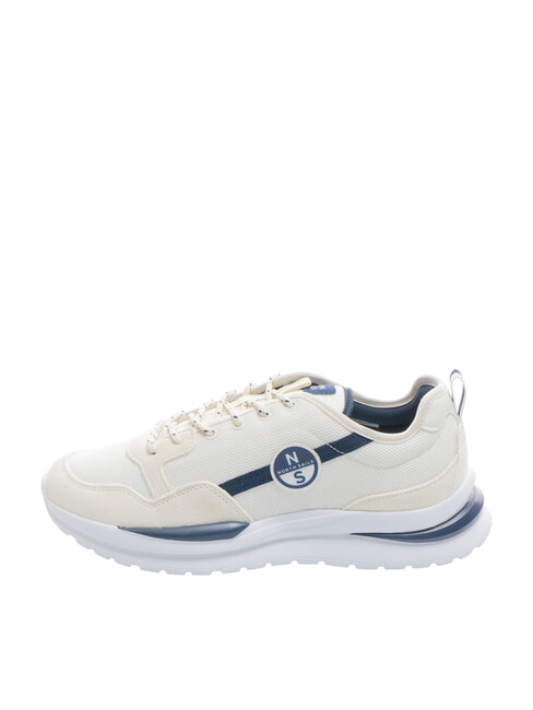 HORIZON PLAIN Baskets blanc cassé/bleu marine - Chaussures Homme