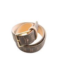 ALVIERO MARTINI PRIMA CLASSE MONOGRAM Ceinture unisexe foncé - Ceintures - 3