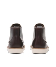 TIMBERLAND NEWMARKET MID  Bottines en cuir pleine fleur brun moyen - Chaussures Homme - 4