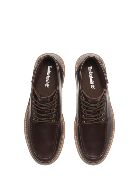 NEWMARKET MID  Bottines en cuir pleine fleur brun moyen - Chaussures Homme