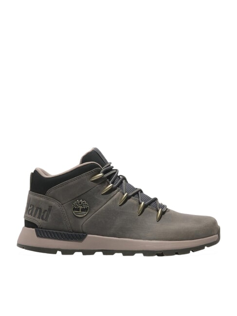 SPRINT TREKKER MID  Bottines en cuir  gris moyen pleine fleur - Chaussures Homme