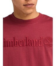 TIMBERLAND EMBROIDERY TONAL T-shirt en cotton cordouan - T-shirt - 3