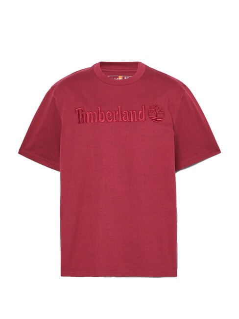 EMBROIDERY TONAL T-shirt en cotton cordouan - T-shirt