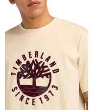 TIMBERLAND HOLIDAY FRONT GRAPHIC T-shirt en coton angora - T-shirt - 3