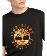 TIMBERLAND HOLIDAY FRONT GRAPHIC T-shirt en coton NOIR - T-shirt - 3