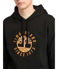 TIMBERLAND HOLIDAY GRAPHIC Sweatshirt à capuche NOIR - Pulls molletonnés - 3
