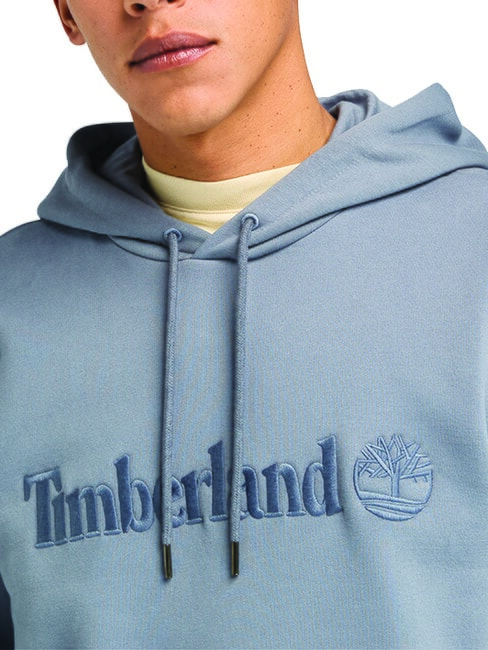 EMBROIDERY TONAL Sweatshirt à capuche gris pierre folklorique - Pulls molletonnés