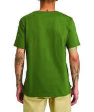 TIMBERLAND ESTABILISHED 1973 T-shirt en cotton noir/vert forêt - T-shirt - 2