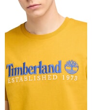 TIMBERLAND ESTABILISHED 1973 T-shirt en cotton th&eacute; chai - T-shirt - 3