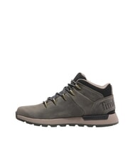 TIMBERLAND SPRINT TREKKER MID  Bottines en cuir  gris moyen pleine fleur - Chaussures Homme - 3