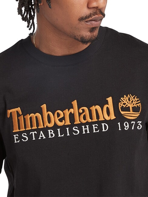 ESTABILISHED 1973 T-shirt en cotton NOIR - T-shirt
