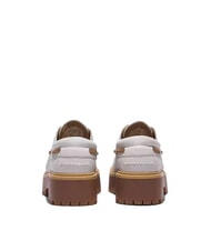 TIMBERLAND STONE STREET  Chaussures bateau à semelles hautes blanc pleine fleur - Chaussures Femme - 3