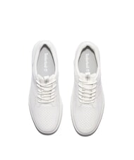 TIMBERLAND MAPLE GROVE Baskets en cuir blanc pleine fleur - Chaussures Homme - 5