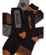 TIMBERLAND MIXUP  6 paires de chaussettes NOIR - Chaussettes pour hommes - 5