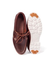 TIMBERLAND NOREEN LITE Chaussures bateau en cuir bière de racine - Chaussures Femme - 3