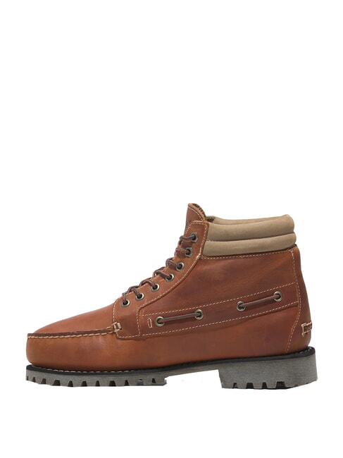 AUTHENTIC MID Bottines en cuir orange moyen pleine fleur - Chaussures Homme