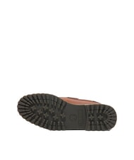 TIMBERLAND AUTHENTIC MID Bottines en cuir orange moyen pleine fleur - Chaussures Homme - 6