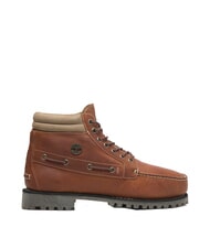 TIMBERLAND AUTHENTIC MID Bottines en cuir orange moyen pleine fleur - Chaussures Homme - 2