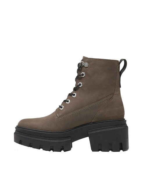 EVERLEIGH MID  Bottines hautes en cuir nubuck marron moyen - Chaussures Femme