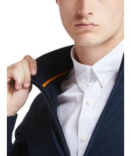 TIMBERLAND WILLIAMS RIVER Pull zipp&eacute; saphir noir - Pulls pour hommes - 3