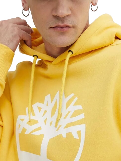 TREE LOGO Sweatshirt à capuche mimosa - Pulls molletonnés