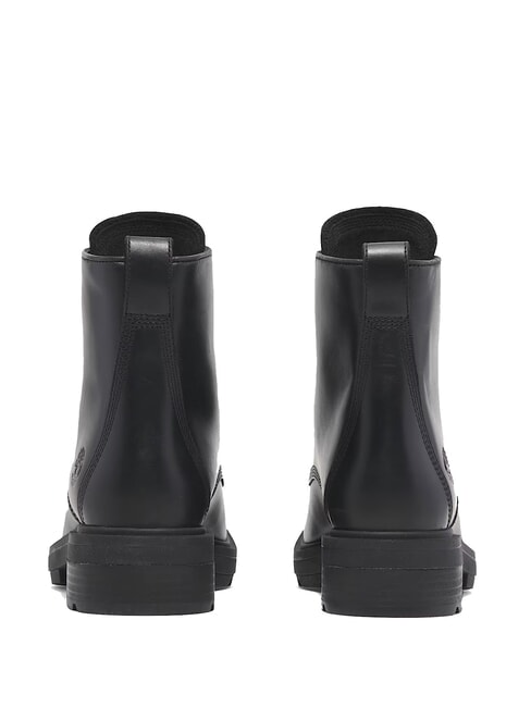 BRIMFIELD MID  Bottines en cuir noir pleine fleur - Chaussures Femme