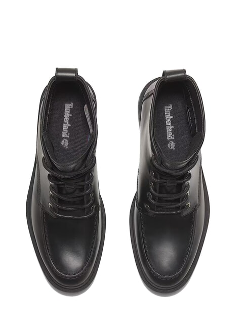 BRIMFIELD MID  Bottines en cuir noir pleine fleur - Chaussures Femme