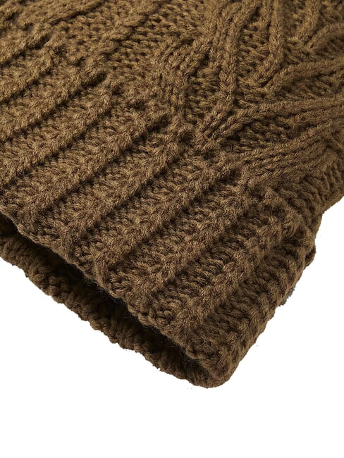 CABLE PREMIUM  Bonnet avec pompon feuille de vigne - Bonnets