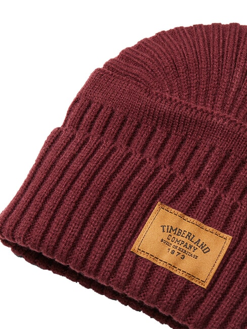 RIBBED Chapeau avec revers Porto tawny - Bonnets