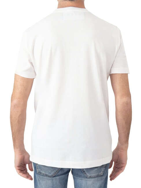HERMOSO T-shirt en coton avec logo blanc/noir - T-shirt