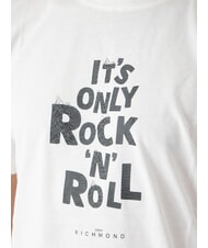 JOHN RICHMOND SPARTACO T-shirt en coton avec imprimé blanc - T-shirt - 3