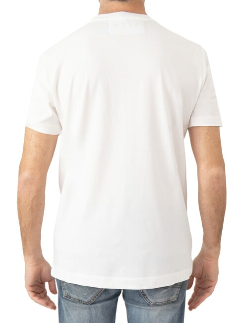 RENENS T-shirt en coton avec imprimé blanc - T-shirt