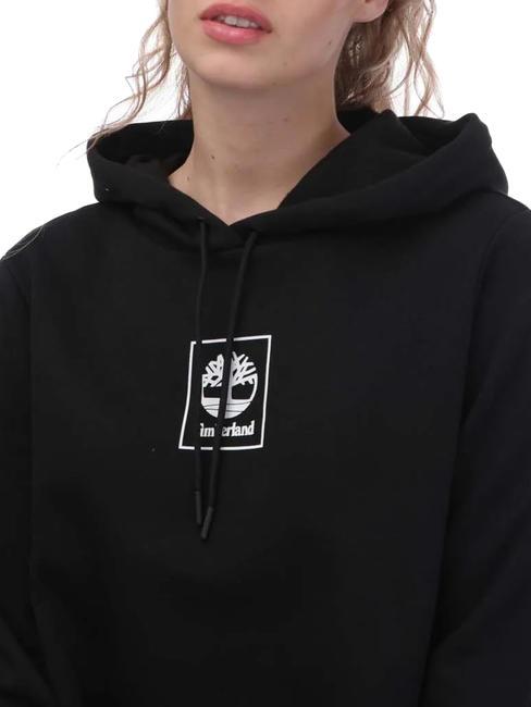 STACK LOGO  Sweatshirt à capuche NOIR - Sweat-shirts pour femmes