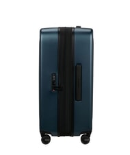 SAMSONITE FYRM Set Bagage &agrave; main + moyen + grand bleu acier - Ensemble Valises - 8