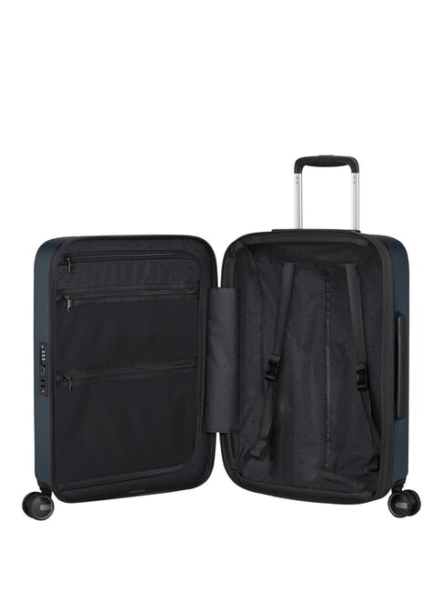 FYRM  Valise à roulettes extensible bleu acier - Valises cabine