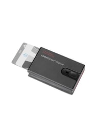 PIQUADRO URBAN Portefeuille compact en cuir avec curseur gris - Portefeuilles Homme - 2